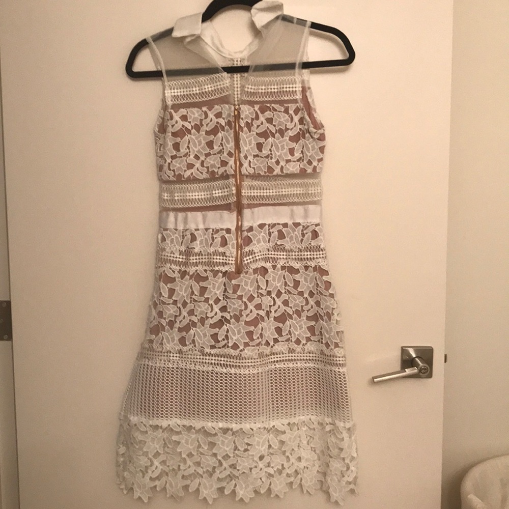 White lace dress - Picture 3 of 3